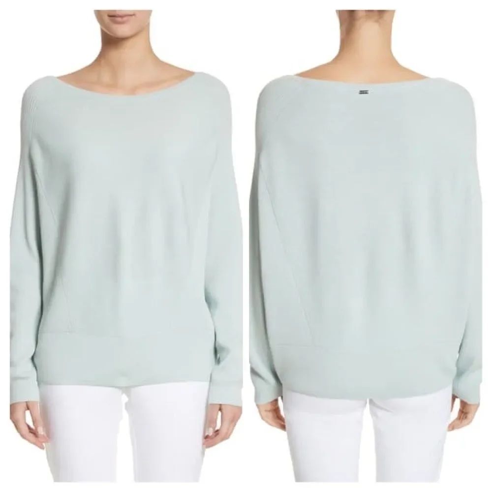 St. John Collection Links Rib Knit Sweater Sz Med
